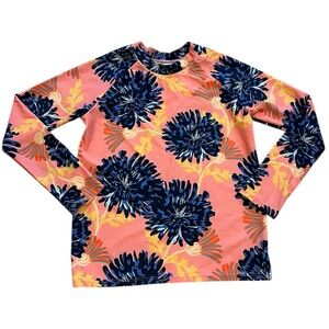 Mott50 10 long sleeve swim rashguard floral